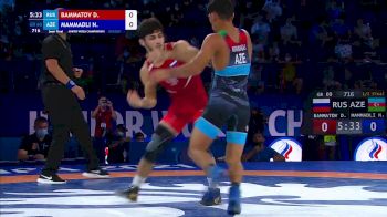 60 kg Semifinal - Dinislam Bammatov, Russia vs Nihat Zahid Mammadli, Azerbaijan