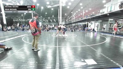 287 lbs Quarterfinal - Michael Mauro, Empire Wrestling Academy Black - HSC vs Dean Michael, Sly Fox Gray WC - HSC