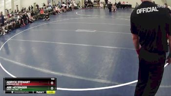 102 lbs Quarterfinals (8 Team) - Adryck Stewart, Nebraska Red vs Abe Heysinger, Iowa USA Red