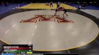 138 lbs Champ. Round 1 - Bronson Clayton, Prior Lake vs Joseph Kennedy, Kasson-Mantorville