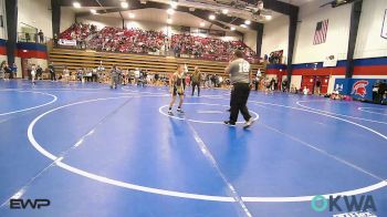 67 lbs Quarterfinal - Sawyer Jordan, Raw Wrestling Club vs Jett Bogart, Dark Cloud Wrestling Club