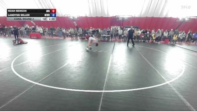 138 lbs Cons. Round 3 - Noah Benson, Askren Wrestling Academy vs Landynn Miller, Mauston Talons Wrestling Club