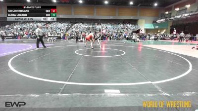 125 lbs Consi Of 8 #2 - Taylor Knilans, Union vs Jaeda Lozano, Hillsboro Mat Club