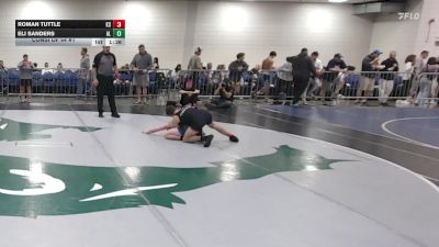 120 lbs Consi Of 64 #1 - Roman Tuttle, KS vs Eli Sanders, AL