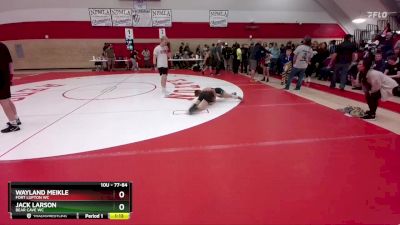 77-84 lbs Round 5 - Jack Larson, Bear Cave WC vs Wayland Meikle, Fort Lupton WC