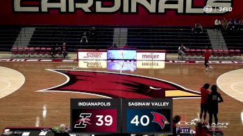 Replay: Indianapolis vs Saginaw Valley | Nov 17 @ 3 PM