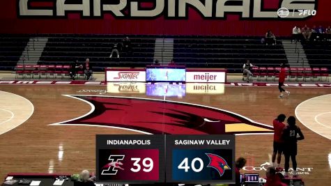 Replay: Indianapolis vs Saginaw Valley | Nov 17 @ 3 PM