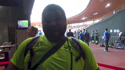 Reese Hoffa Shot Put Diamond League Race Champion