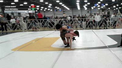 126 lbs Rr Rnd 1 - Logan Barry, Mayo Quanchi - HSB vs Dale Wetherill, Broad Axe Green - HSB