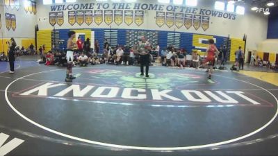 132 lbs Quarters & Wb (16 Team) - Brandon Lemke, VSUS Athletics RTC vs Izak Rodriguez, Funky Monkey