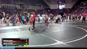 56 lbs Quarterfinal - Messias Sena, Top Notch Wrestling Club vs Brody Bjork, Betterman Elite Wrestling