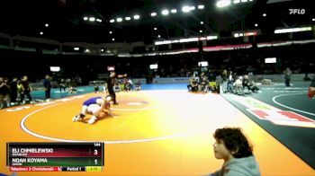 144 lbs Quarterfinal - Noah Koyama, Union vs Eli Chmielewski, Issaquah