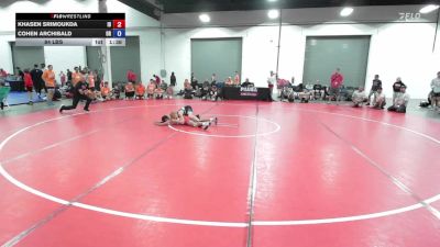84 lbs Khasen Srimoukda, Idaho vs Cohen Archibald, Oregon