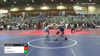 130 lbs Consi Of 8 #2 - Breyden Rush, USA Gold vs Cody Hoffman, Orland Jr Trojans