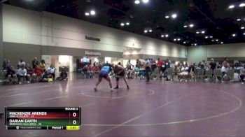 190 lbs Round 3 (16 Team) - Mackenzie Arends, Iowa SO FLUFFY vs Darian Earth, Nebraska Hula Girls