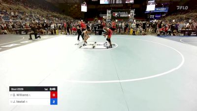 100 lbs Rnd Of 32 - Quentin Williams, IL vs Jaxsen Vestal, IA