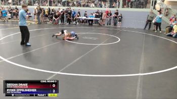 67 lbs Cons. Round 3 - Ryder Eppelsheimer, Mat-Su Matmen vs Deegan Drake, Rogue Wrestling Club