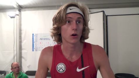 Evan Jager 'very happy' to break AR in Brussels