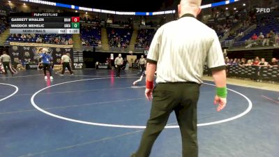 82 lbs Semifinal - Garrett Whalen, Brandywine Heights vs Maddox Mehelic, Greater Latrobe