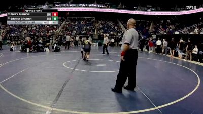 145 lbs Cons. Round 1 - Sierra Gruber, Cardinal Gibbons vs Emily Bianchi, Statesville 