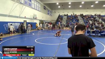 137 lbs Quarterfinal - Olivia Schafer, Torrance vs Jaidyn Clinton, Roosevelt High School