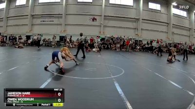 126 lbs Round 1 (6 Team) - Jameson Hare, Phoenix WC 2 vs Owen Woodrum, Full Circle