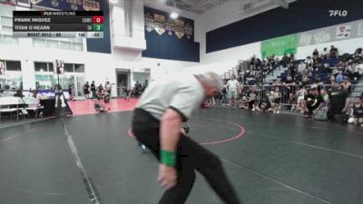85 lbs Round 1 - Frank Iniguez, Cal Grapplers Wrestling Club vs Titan O`hearn, SoCal Hammers