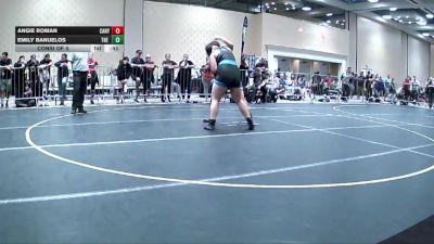 Consi Of 4 - Angie Roman, Canyon Springs HS vs Emily Banuelos, The Valley Athletic Club