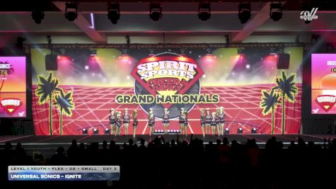 Universal Sonics - Ignite [2026 L1 Youth - Flex - D2 - Small Day 3] 2026 Spirit Sports Grand Nationals