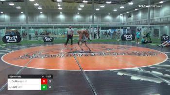 90 lbs Semifinal - Hayden DeMarco, Elite Athletic Club DZ vs Evan Gosz, Team Gotcha