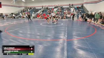 145 lbs 1st Place Match - Annabelle Davis, Azle (Girls) vs Lela Conley, San Antonio Churchill (Girls)