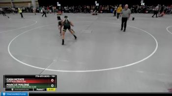 110 lbs Champ. Round 1 - Cash Mcfate, Gold Rush Wrestling vs Marcus Malone, Monrovia Youth Wrestling Club