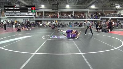 174 lbs Champ. Round 1 - Gabriel Sheikh, University Of The Ozarks vs Dahson Dejong, Cornell College