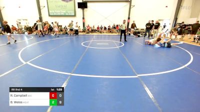 135 lbs Rr Rnd 4 - Ryder Campbell, Bethlehem Catholic vs Brock Weiss, Meatballs