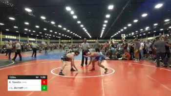 Match - Kai Yawata, Hawaii vs Levi Burnett, Nor Cal Wrestling Academy