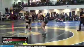 170 lbs Round 2 (6 Team) - Aspen Dodge, Adrian vs Mariah Dow, Lindenwood