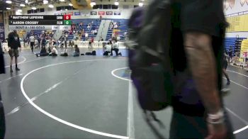 165 Gold Cons. Round 3 - Aaron Crosby, Fleming Island vs Matthew Lefevre, Southwest Miami