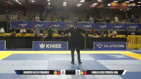 Maurício Faleta Fernandes vs Jose Gabriel Gallardo Bastidas 2026 Pan Jiu Jitsu IBJJF Championship
