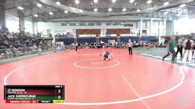 189 lbs Round 2 (3 Team) - JT Hohman, Fairport Sr HS vs Jack Sherbourne, Cicero-No.Syracuse HS