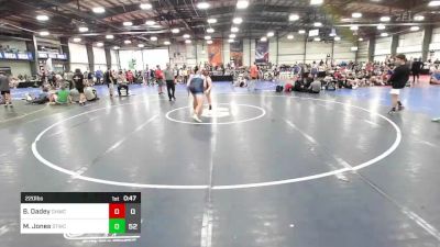 220 lbs Rr Rnd 1 - Bryce Dadey, Grain House Wrestling Club vs Matt Jones, Shore Thing Surf