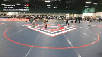 106 lbs Round Of 128 - Qwyntan Dyer, TN vs Will Hughes, GA