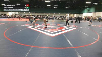 106 lbs Round Of 128 - Qwyntan Dyer, TN vs Will Hughes, GA