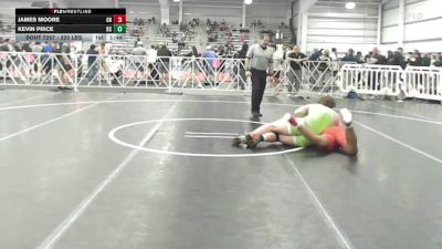 220 lbs Round Of 64 - James Moore, OH vs Kevin Price, DC