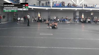 141 lbs Consi Of 16 #2 - Jake Zaltsman, Lock Haven vs Charleston Baglio, Gardner-Webb - UnAttached