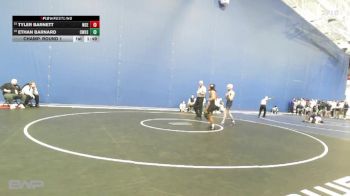 126 lbs Champ. Round 1 - Tyler Barnett, Wichita Southeast vs Ethan Barnard, Olathe West
