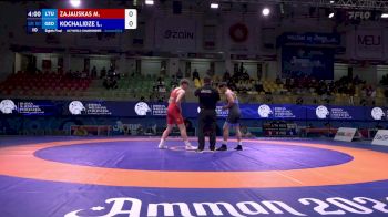 80 kg 1/8 Final - Marius Zajauskas, Lithuania vs Luka Kochalidze, Georgia