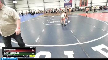 92 lbs Rd# 3 12:00pm Friday - Gavin Rodriquez, Nauman Green vs Beau Delong, Crass Trained