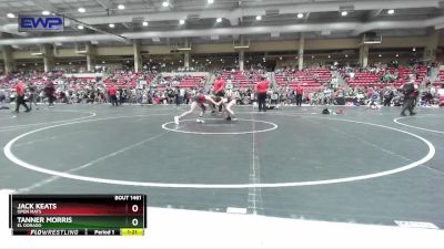 96 lbs Cons. Round 4 - Jack Keats, Open Mats vs Tanner Morris, El Dorado