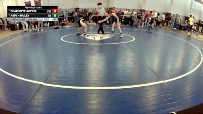 100-106 lbs Cons. Semi - Charlotte Abeyta, Braddock Wrestling Club vs Aspyn Bailey, Divinity