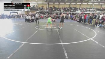 132 lbs Consi Of 8 #2 - Apollo Bellini, Ponaganset vs Evan Boulard, Massabesic